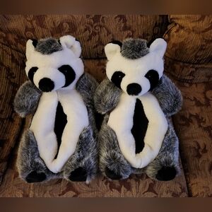 Adorable Raccoon Slippers